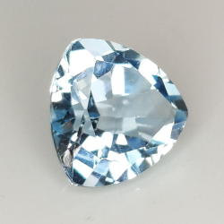 Trillion cut blue topaz 9x9mm 1pz