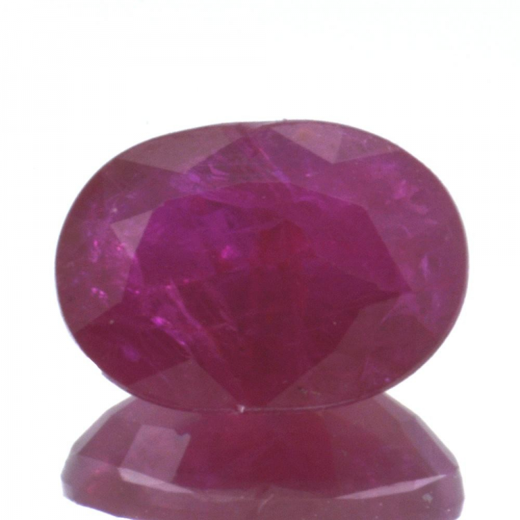 1,69ct Ruby Oval Cut