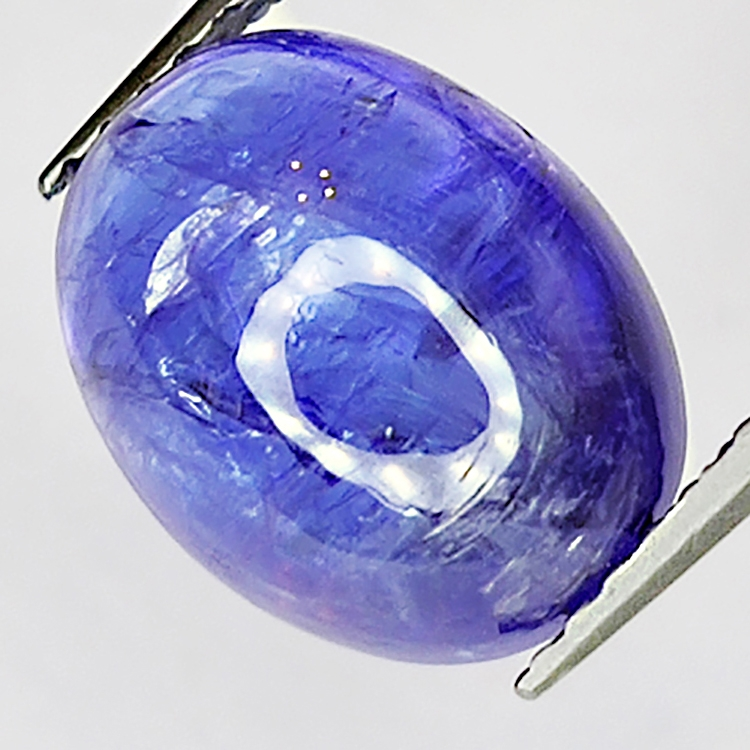 5.40ct Tanzanite cabochon oval 10x8mm