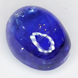 5.40ct Tanzanite cabochon oval 10x8mm