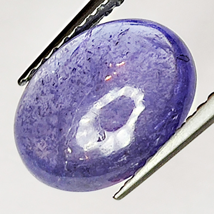 3,59ct Tanzanite cabochon ovale 9x8mm