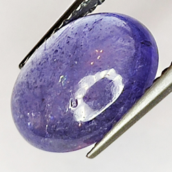 3,59ct Tanzanite cabochon ovale 9x8mm