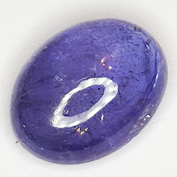 3.59ct Tanzanite cabochon oval 9x8mm