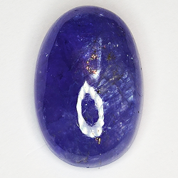 17,31ct Tanzanite cabochon ovale 20x12mm