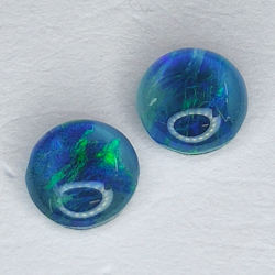 Cabochon In Opale Da 0,86 Ct, Taglio 5 Mm