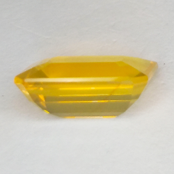 3.75ct Fire Opal Emerald Cut 12.5x9.2x5.7mm