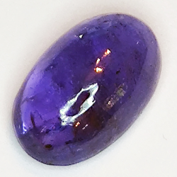 3.31ct Tanzanite cabochon oval 11x7mm