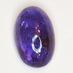 3,31ct Tanzanite cabochon ovale 11x7mm