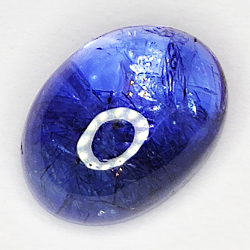 5.40ct Tanzanite cabochon oval 11x8mm