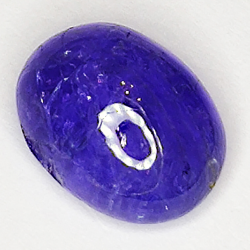 3.49ct Tanzanite cabochon oval 10x7mm