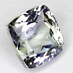 1.51ct Tanzanita talla cuadrada 6x6mm