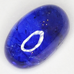 4,95ct Tanzanite cabochon ovale 12x6mm