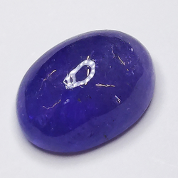 4.75ct Tanzanite cabochon ovale 11.4x8.3mm