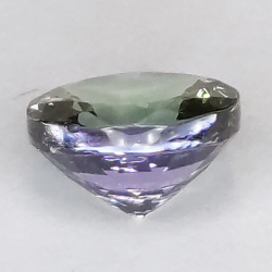 0.98ct Tanzanite round cut 5x3mm