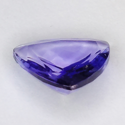 1.26ct Tanzanite taglio trillante 7.5x7.5mm