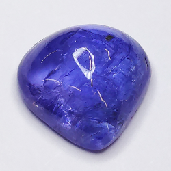 4,07ct Tanzanite poire cabochon 10x10mm