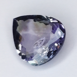 1,96ct Tanzanite coupe poire 9,6x8,2mm