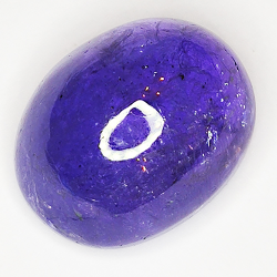 21.62ct Tanzanite cabochon oval 18x12mm