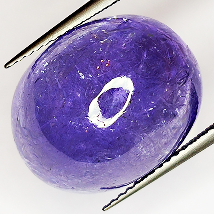 21.62ct Tanzanite cabochon oval 18x12mm