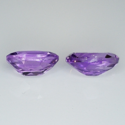 Amethyst oval geschnitten 9.00x7.00mm 6St