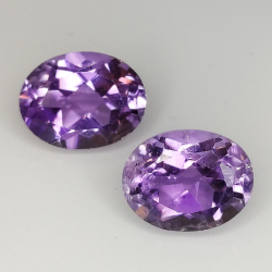 Amethyst oval cut 9.00x7.00mm 10pcs