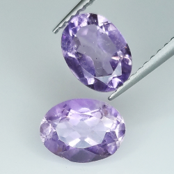 Amethyst oval cut 8.00x6.00mm 5pcs