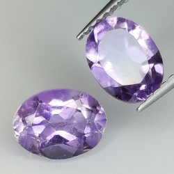 Amethyst oval cut 8.00x6.00mm 5pcs