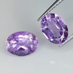 Amethyst oval cut 8.00x6.00mm 5pcs