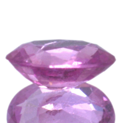 0.84ct Pink Sapphire Oval Cut 6.66x5.02mm