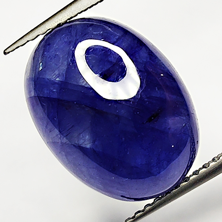 9.87ct Blue Sapphire cabochon oval 14x10mm