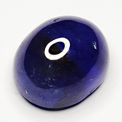 9,09ct Blauer Saphir cabochon ovaler 12x9mm