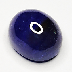 9.09ct Blue Sapphire cabochon oval 12x9mm