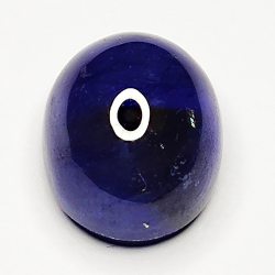 9,09ct Blauer Saphir cabochon ovaler 12x9mm