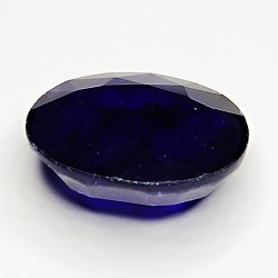 12,90ct Blauer Saphir ovalschliff 15x13mm