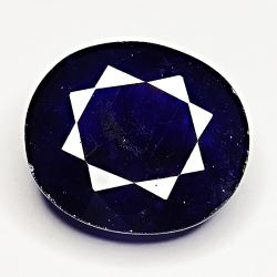 12.90ct Blue Sapphire oval cut 15x13mm