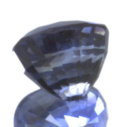 Taglio ovale in zaffiro blu da 1,17 ct 5,92x4,67