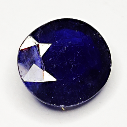 5.91ct Zaffiro Blu taglio ovale 10x9mm