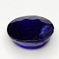 5.91ct Zaffiro Blu taglio ovale 10x9mm