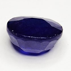 12,10ct Blauer Saphir ovalschliff 14x12mm