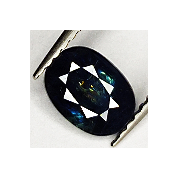 0,99ct Saphir Fête ovale coupe 6x5mm