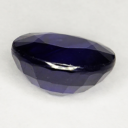 9.87ct Zaffiro Blu taglio ovale 12x11mm