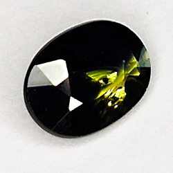 0,88ct Saphir Fête ovale coupe 6x5mm