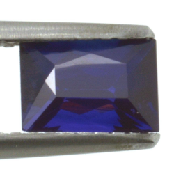 1.14c Blue Sapphire Baguette Cut 6.79x4.74mm