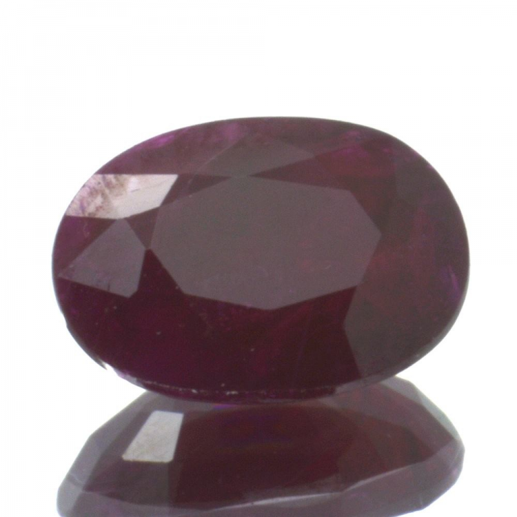 1,88ct Ruby Oval Cut