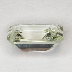 3.24ct Green Amethyst (prasiolite) emerald cut 10x8mm