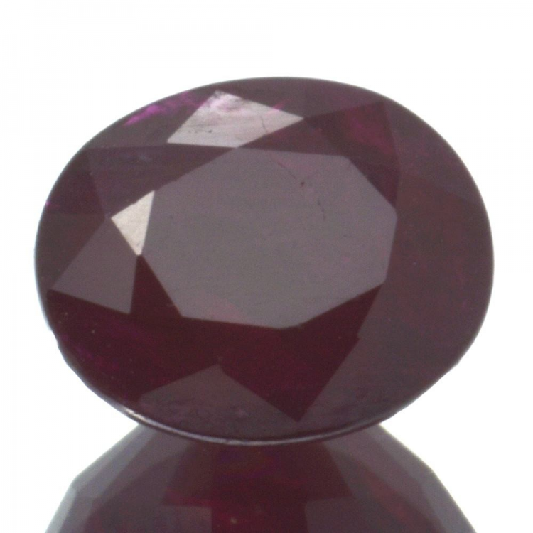 2,70ct Ruby Oval Cut