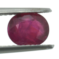 1,88ct Ruby Oval Cut