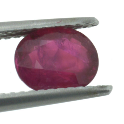 1,88ct Ruby Oval Cut