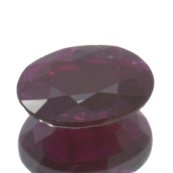 1,66ct Ruby Oval Cut