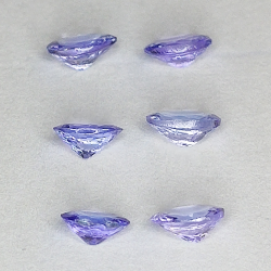 Tanzanite taglio ovale 4x3mm 1ct